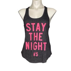 Victoria’s Secret stay the night gray tank size small